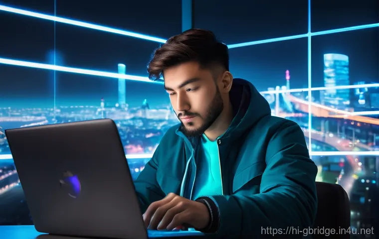 글로벌브릿지와 국제 규제 - **Prompt 1: Global E-commerce Security**
"A vibrant, high-angle shot of a young adult, comfortab...